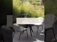 Nordic dış balkon masa ve sandalye üç parça seti, avlu rattan sandalye, çay masası kombinasyonu, basit boş zaman dış mekan mobilyaları rattan sandalye